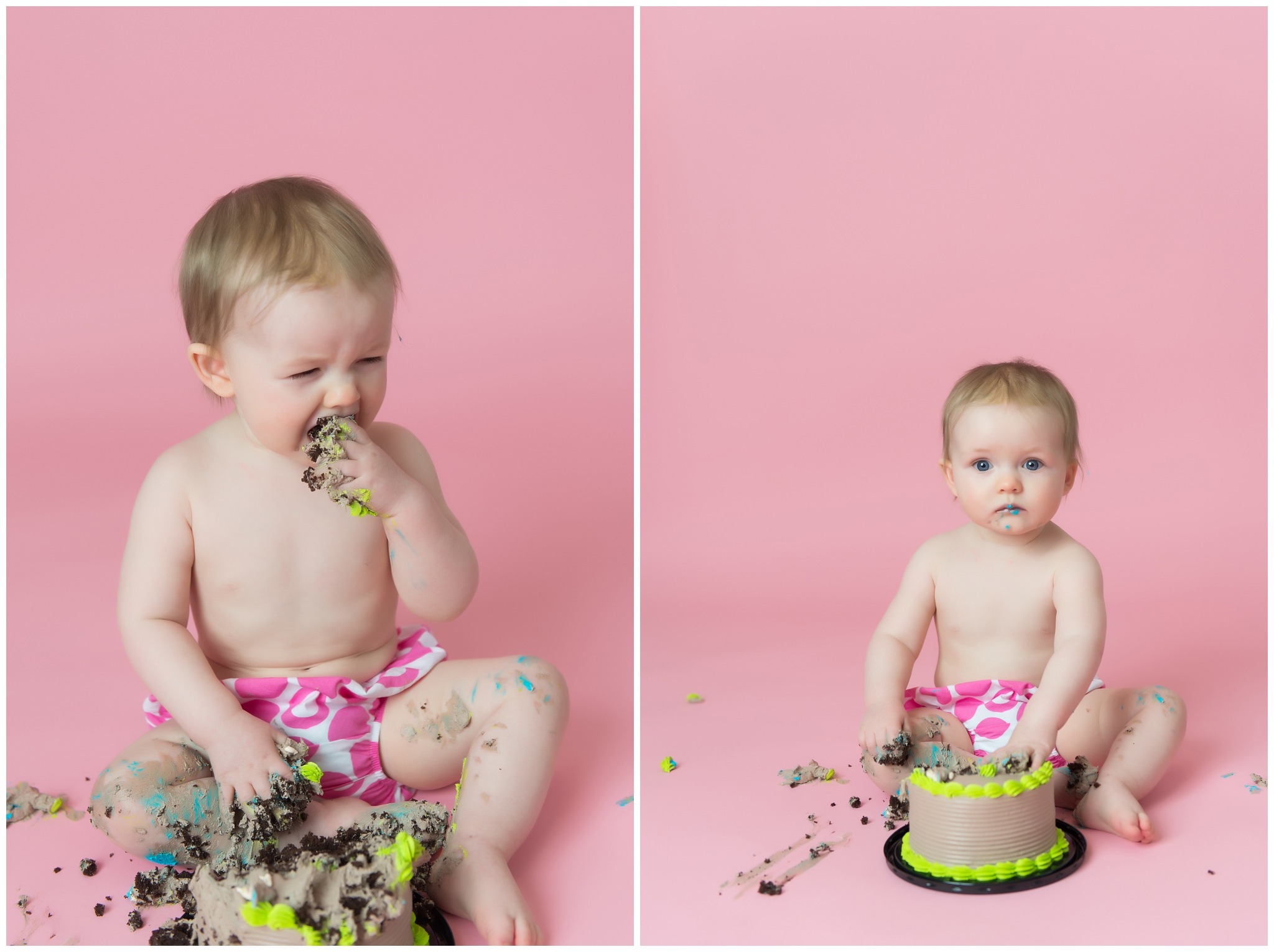 Ottawa Baby Photographer | Cake Smash for Lillian