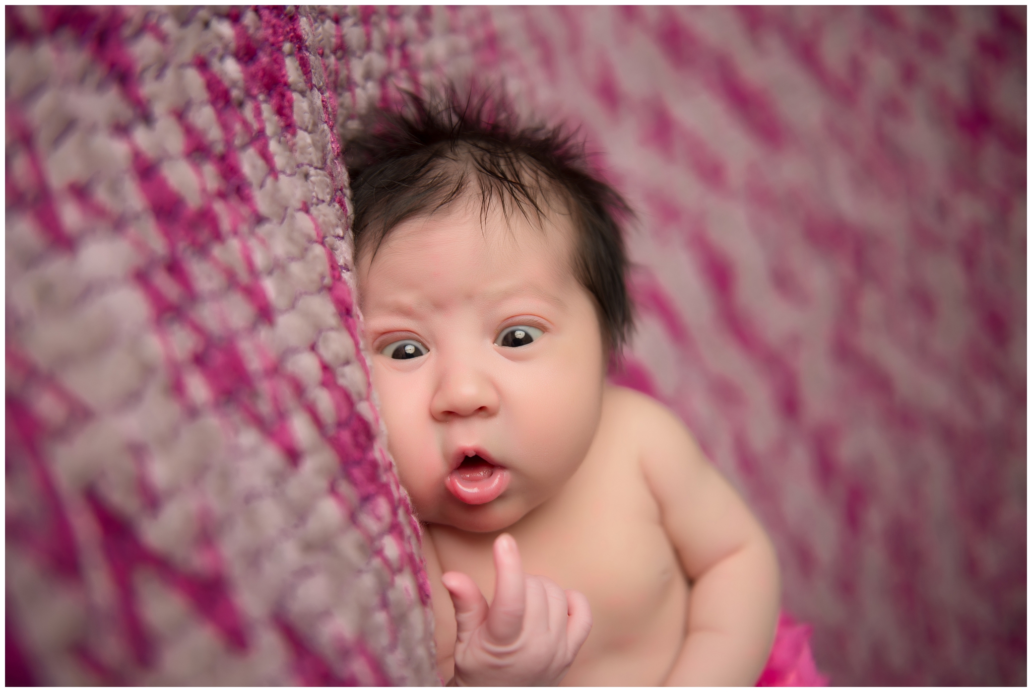 ottawa newborn photography, baby girl, awake baby, cute