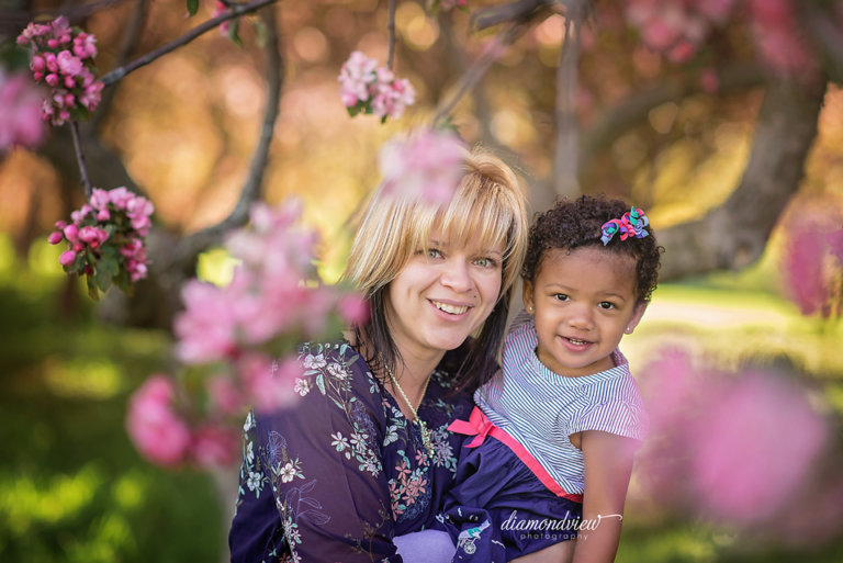 Ottawa Family Photographer | Mom & Daughter Cherry Blossoms