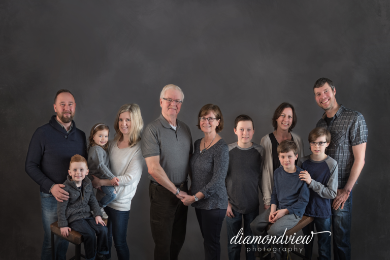 Ottawa Family Photographer | Group Studio Session