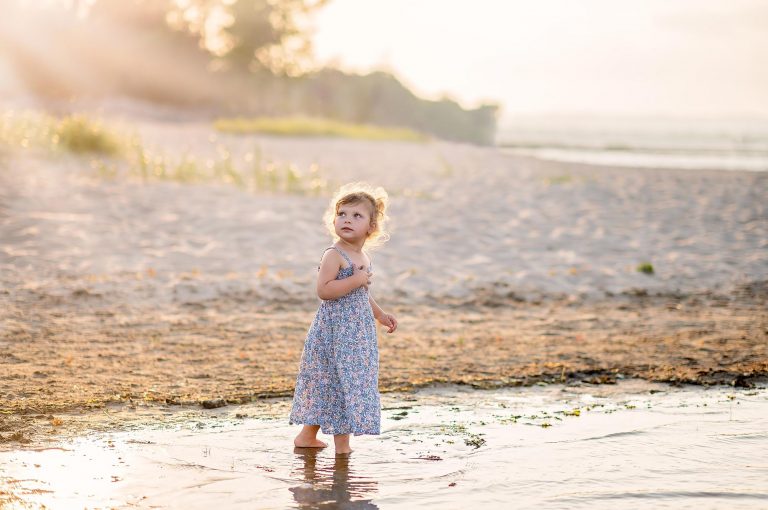 Ottawa Family Photographer | Sunset on the Beach