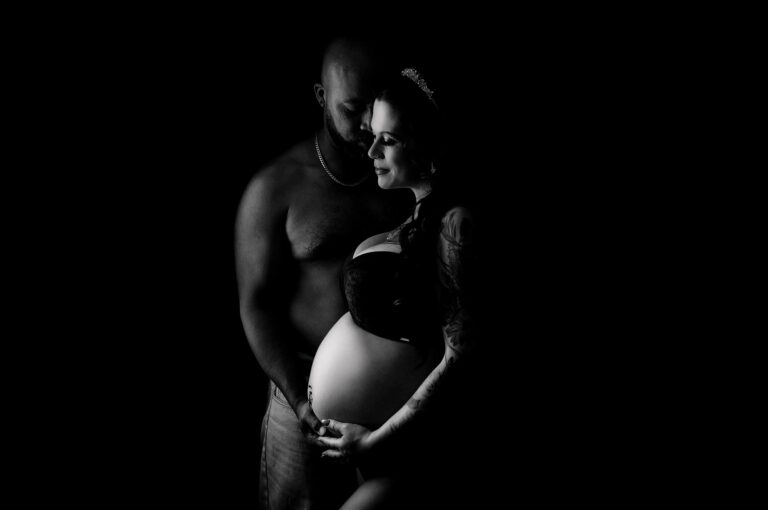 Ottawa Maternity Photographer | Studio Session with J & A